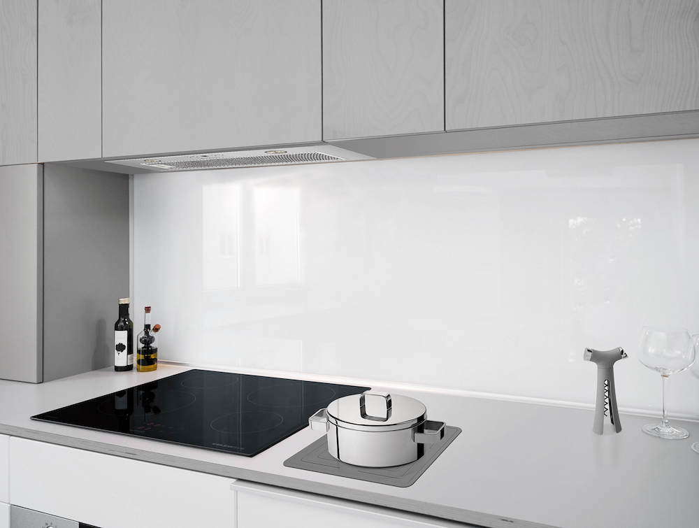 GLEM GAS GHF527SI - Integrierte Dunstabzugshaube mit 3 Geschwindigkeiten