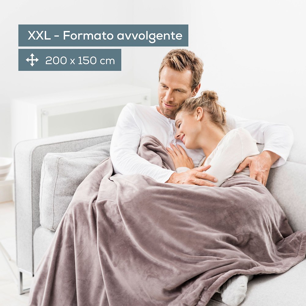 BEURER HD150XXLTAUPE - XXL Wärmende Decke in Taupe