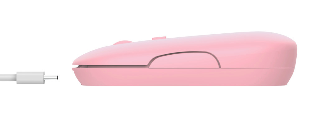 TRUST 24125 - Wiederaufladbare Wireless Maus Puck Rosa