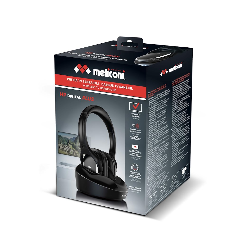 MELICONI 497335 - TV Kopfhörer Digital Plus