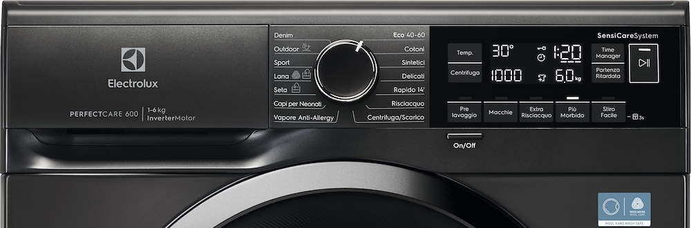 ELECTROLUX EW6S326ABL - Slim Waschmaschine 6kg Schwarz