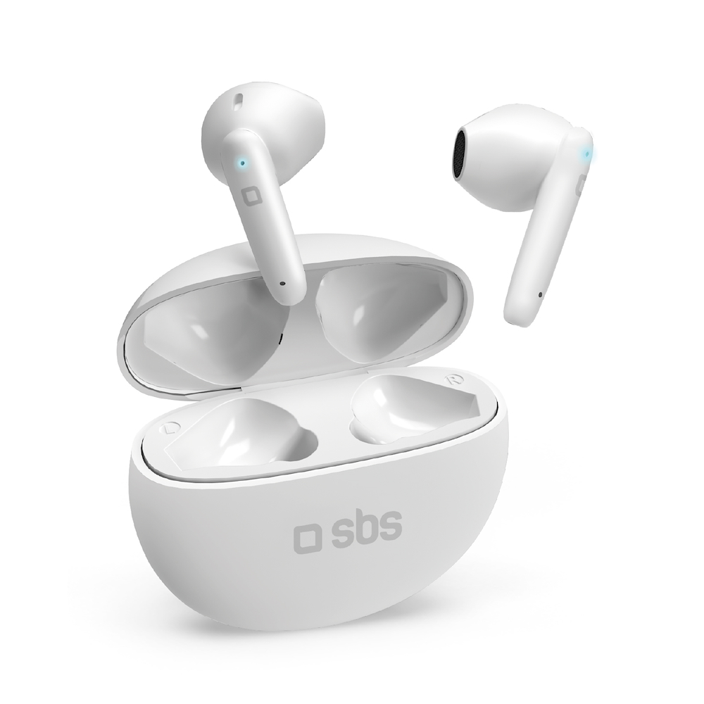 SBS TEEARPURDTWSBTW - TWS Pure Drops Kopfhörer Weiß