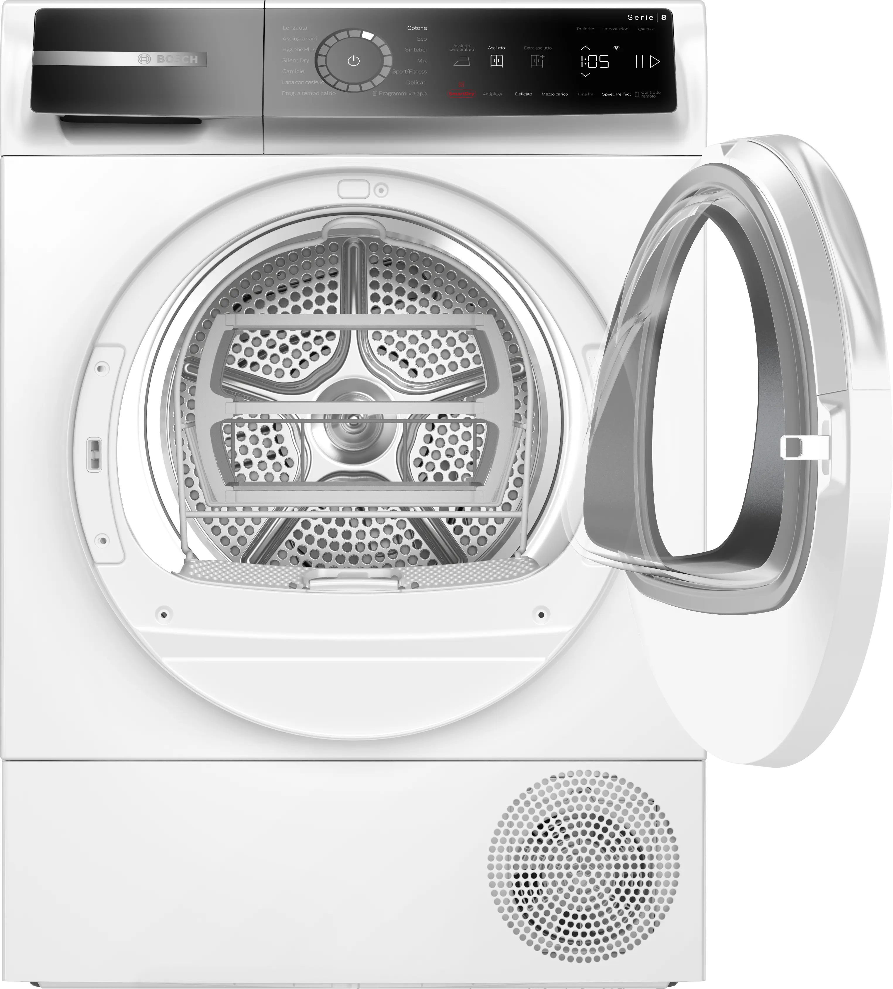 BOSCH WQB246D0II - Wäschetrockner mit Wärmepumpe und WiFi