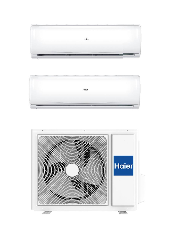 HAIER H2U14TAAOUT0909 - H2U14TAAOUT0909 0679529 mitD.DUAL 2.6+2.6KW INV A++/A+ TRENDY WIFI 2024