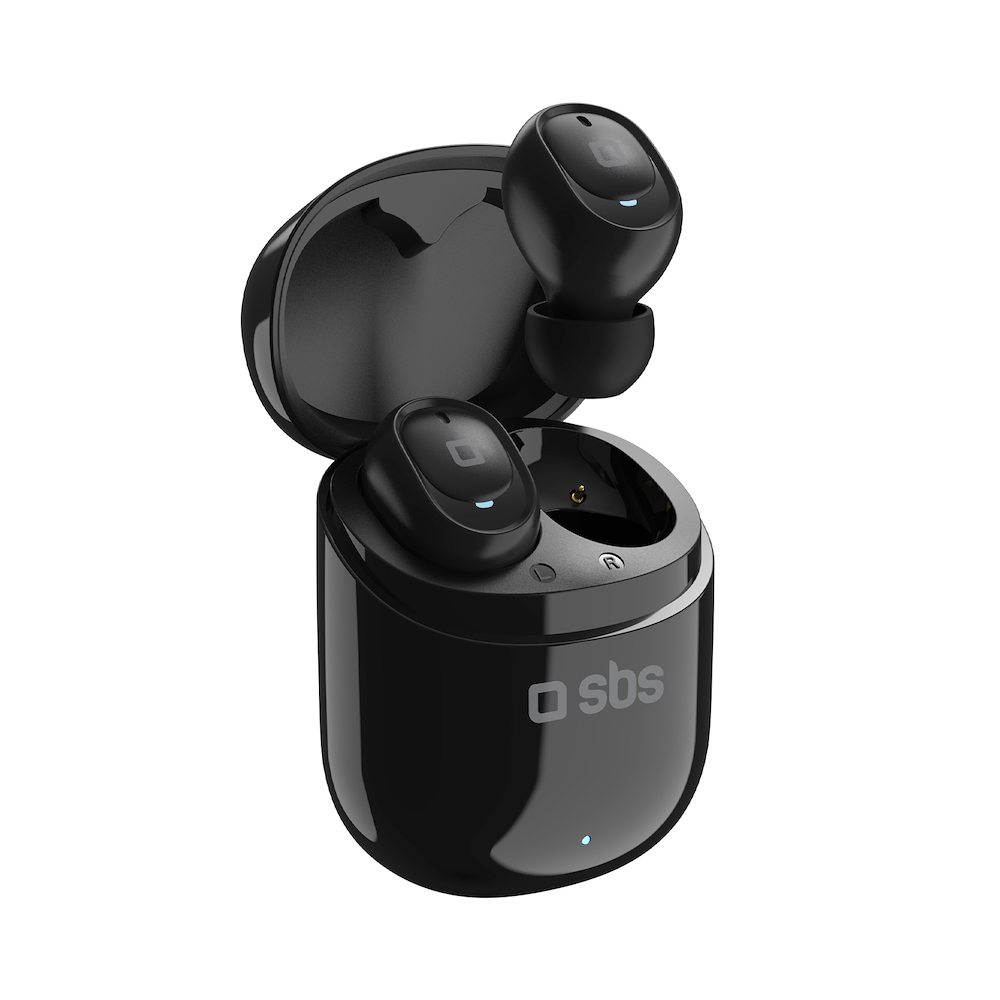SBS TEEARTWSBT490K - TWS BT490 Mini Bluetooth In-Ear-Kopfhörer Schwarz