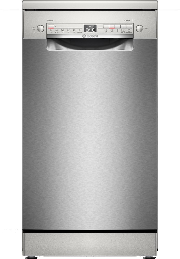 BOSCH SPS2HKI55E - Slim Geschirrspüler 45cm Edelstahl