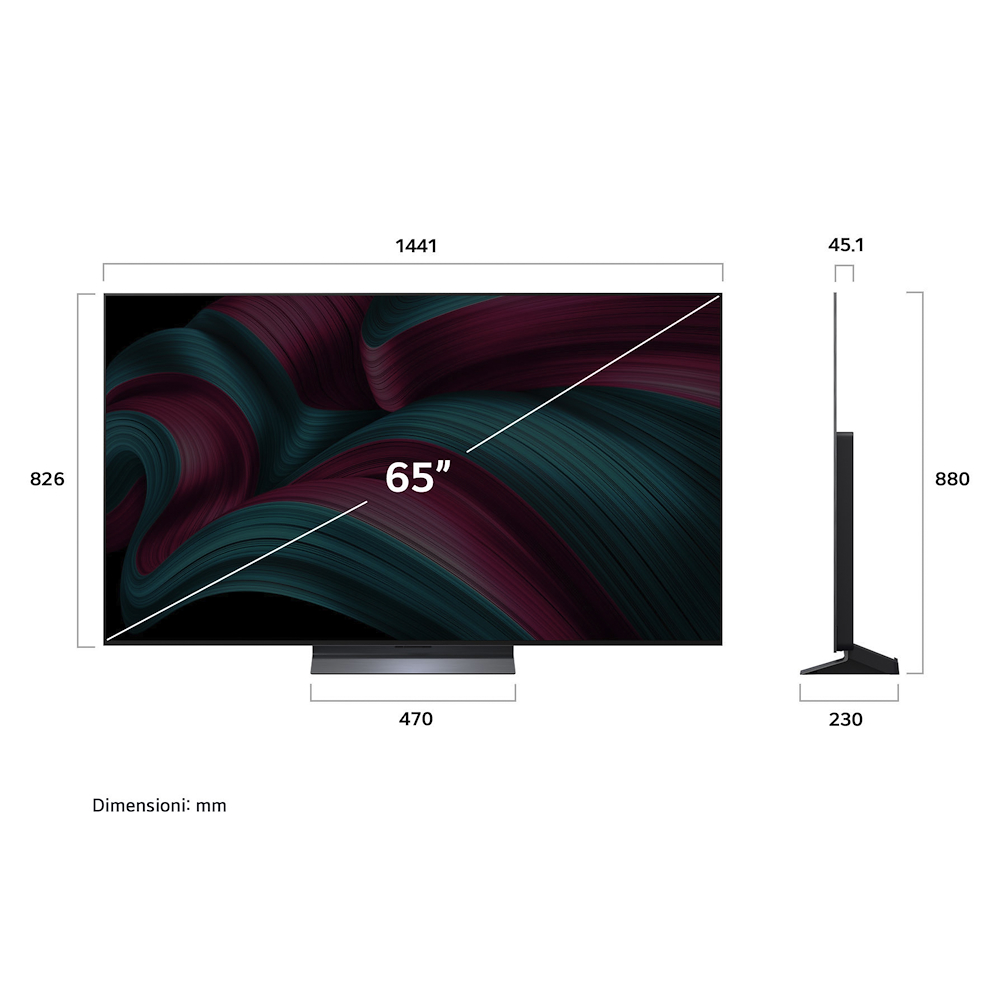 LG OLED65C55LA - 65 Zoll 4K OLED Smart TV