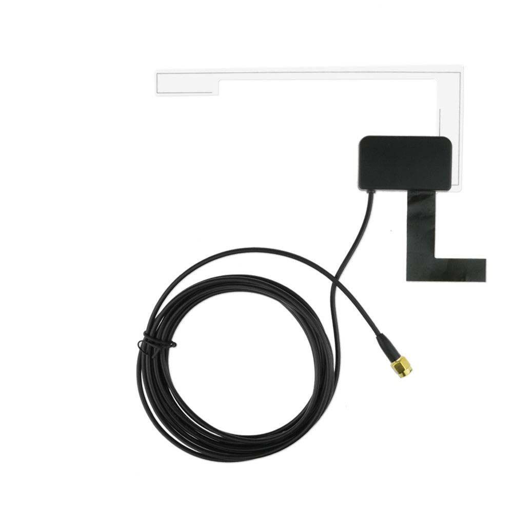 MAJESTIC AE18DAB - DAB-Antenne für Auto mit Klebehalterung