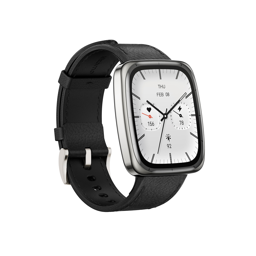 AMAZFIT ACTIVE2SQUAREBLACK - Smarte Uhr Schwarz