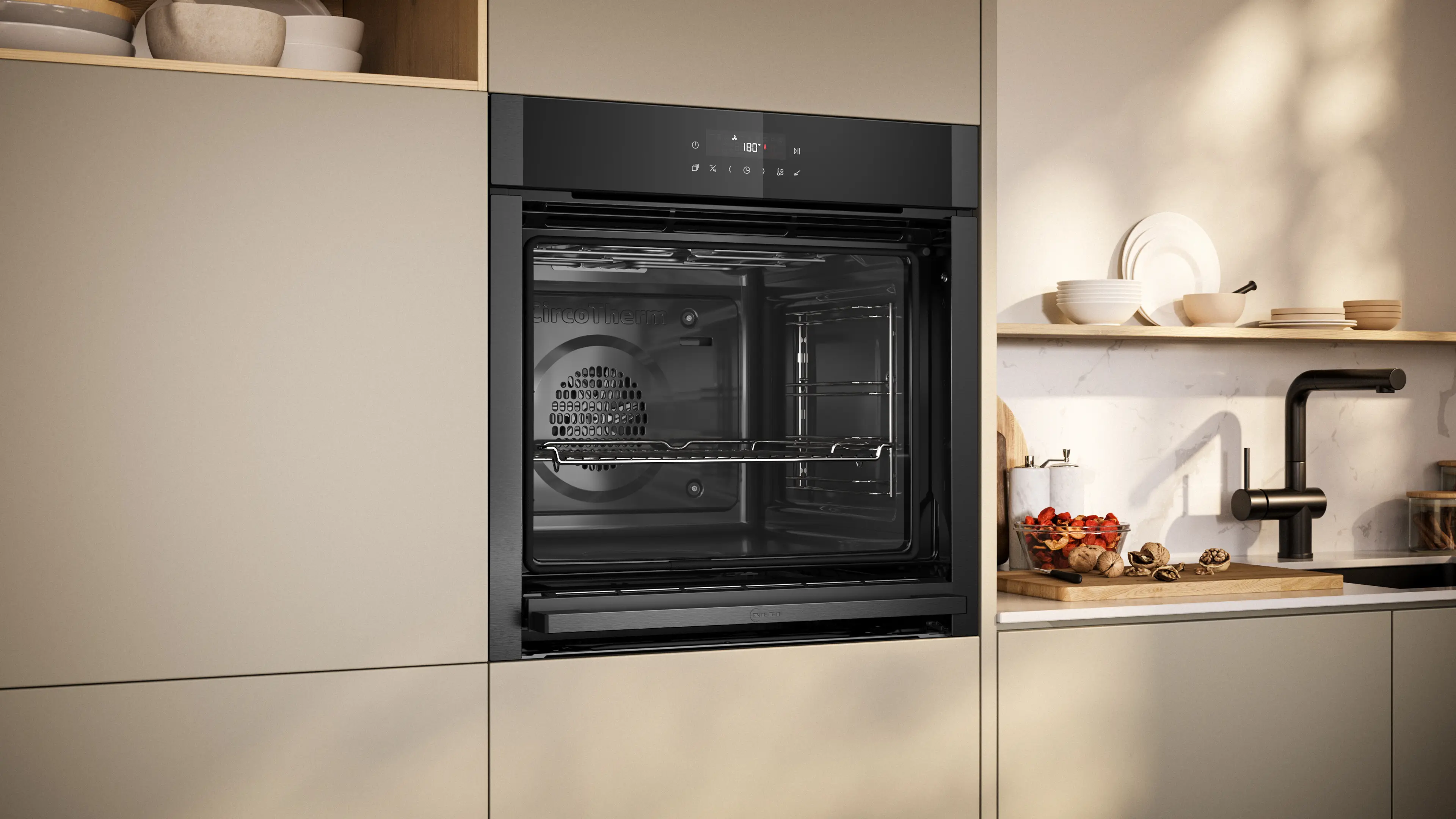 NEFF B5ACJ7AG3 - N50 Einbaubackofen Slide&Hide
