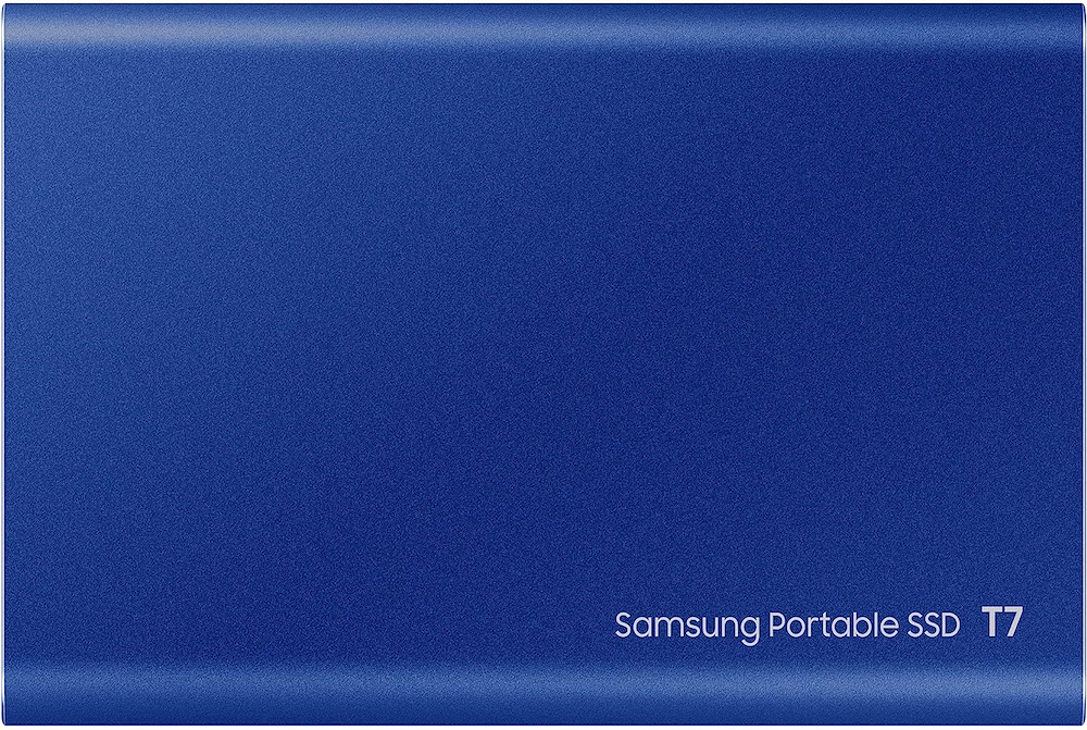 SAMSUNG MUPC2T0HWW - Externe SSD 2TB Blau T7 von Samsung
