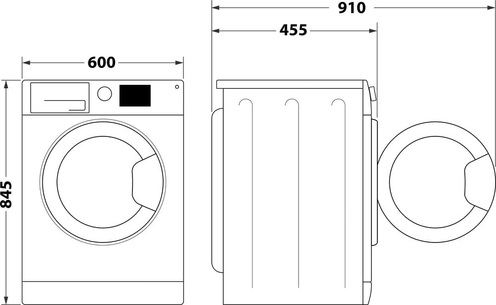 INDESIT IM642BMYTIMEIT - Indesit 6kg Waschmaschine freistehend