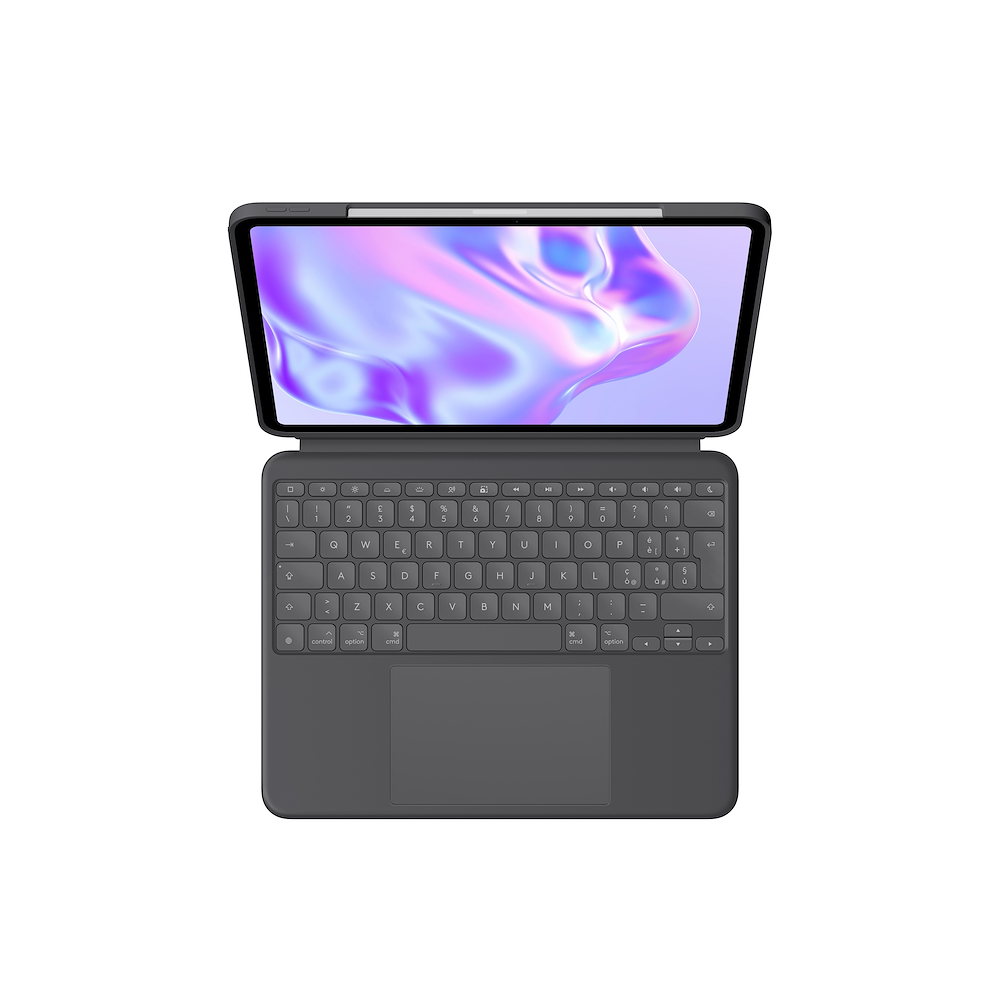 LOGITECH 920012666 - Combo Touch Schutzhülle mit Tastatur für iPad Pro 13