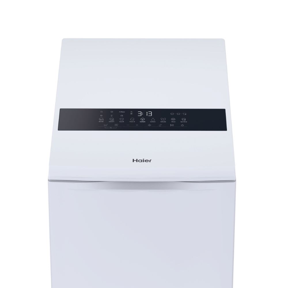 HAIER HW90BPD13386US - Toplader Waschmaschine 9kg mit Wi-Fi