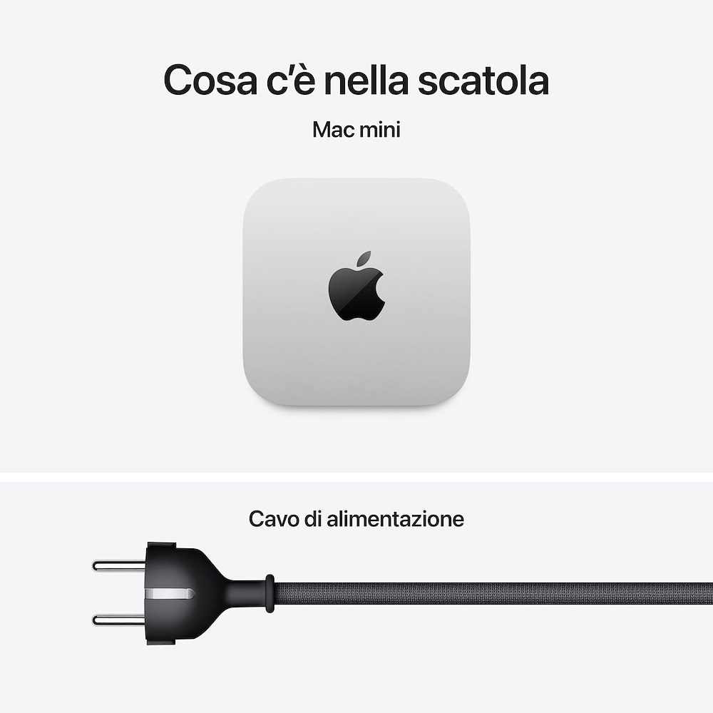 APPLE MHQL4TY/A - Mac mini M6 512GB Silber