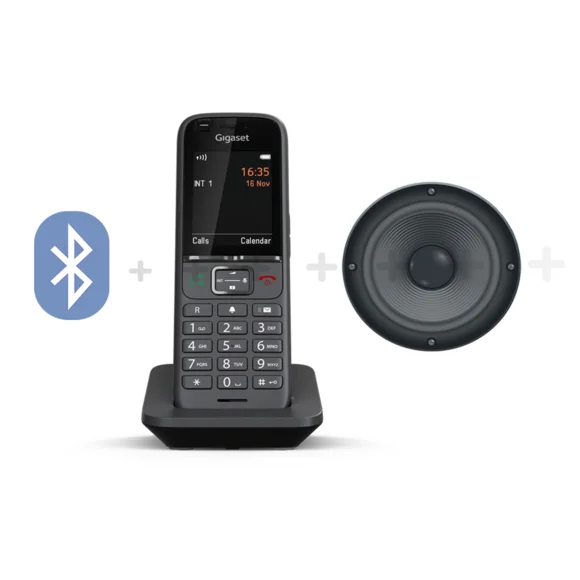 Gigaset S30852-H2974-R102 - Schnurloses DECT-Telefon S700H PRO