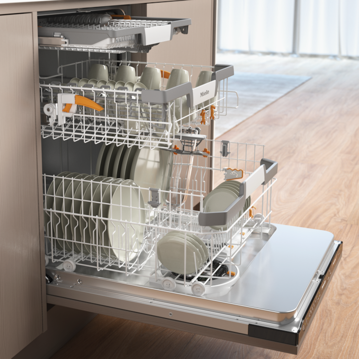 MIELE MOBILIERI G7655SCVIXXL - Miele G 7655 SCVi XXL AutoDos Vollintegrierter Geschirrspüler