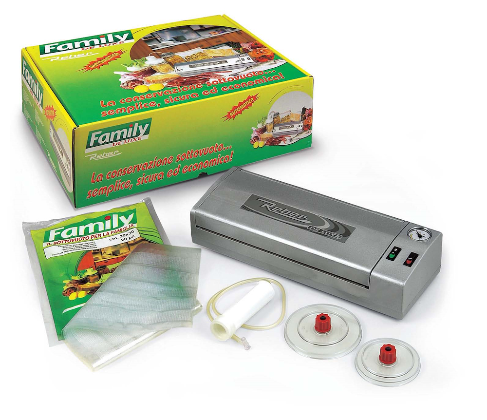 REBER 9701NF - 9701NF 9701NF MACCH.SOTTOVUOTO FUNZ mitTINUO VUOTOMETRO PROF