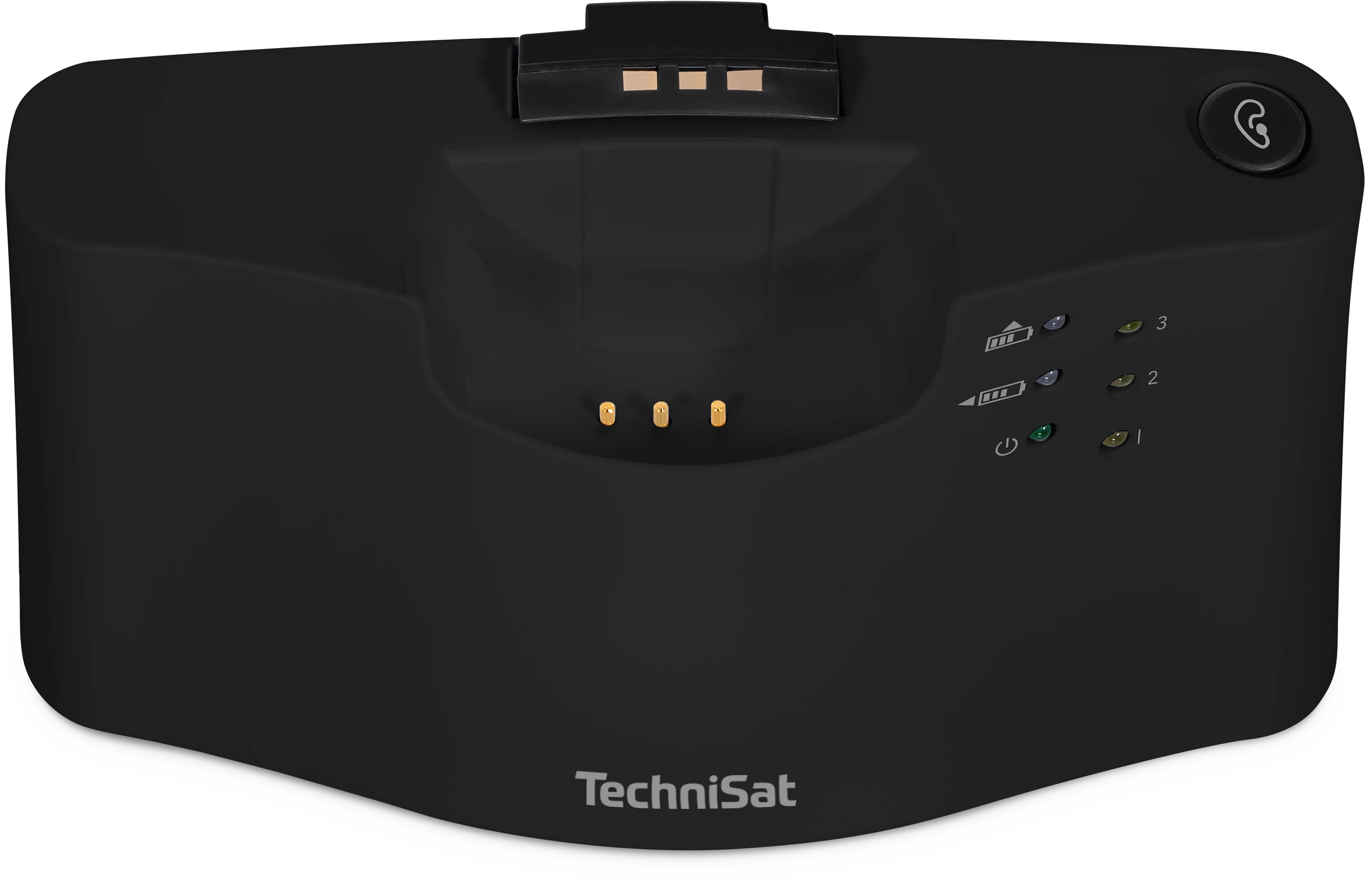 TechniSat 0001/9130 - Kabelloser Stereo-Funkkopfhörer für Fernseher
