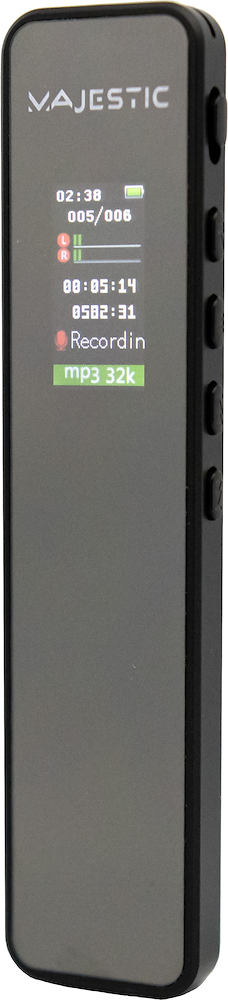 MAJESTIC VR38 - Digitale Sprachaufnahmegerät 16GB