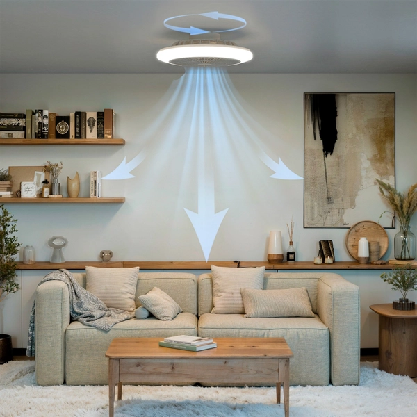Philips 929004782201 - Deckenventilator Amigo RGB