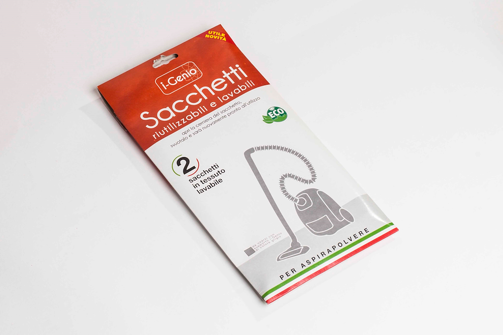 I-GENIO 925 - Wiederverwendbarer Staubsaugerbeutel i-genio