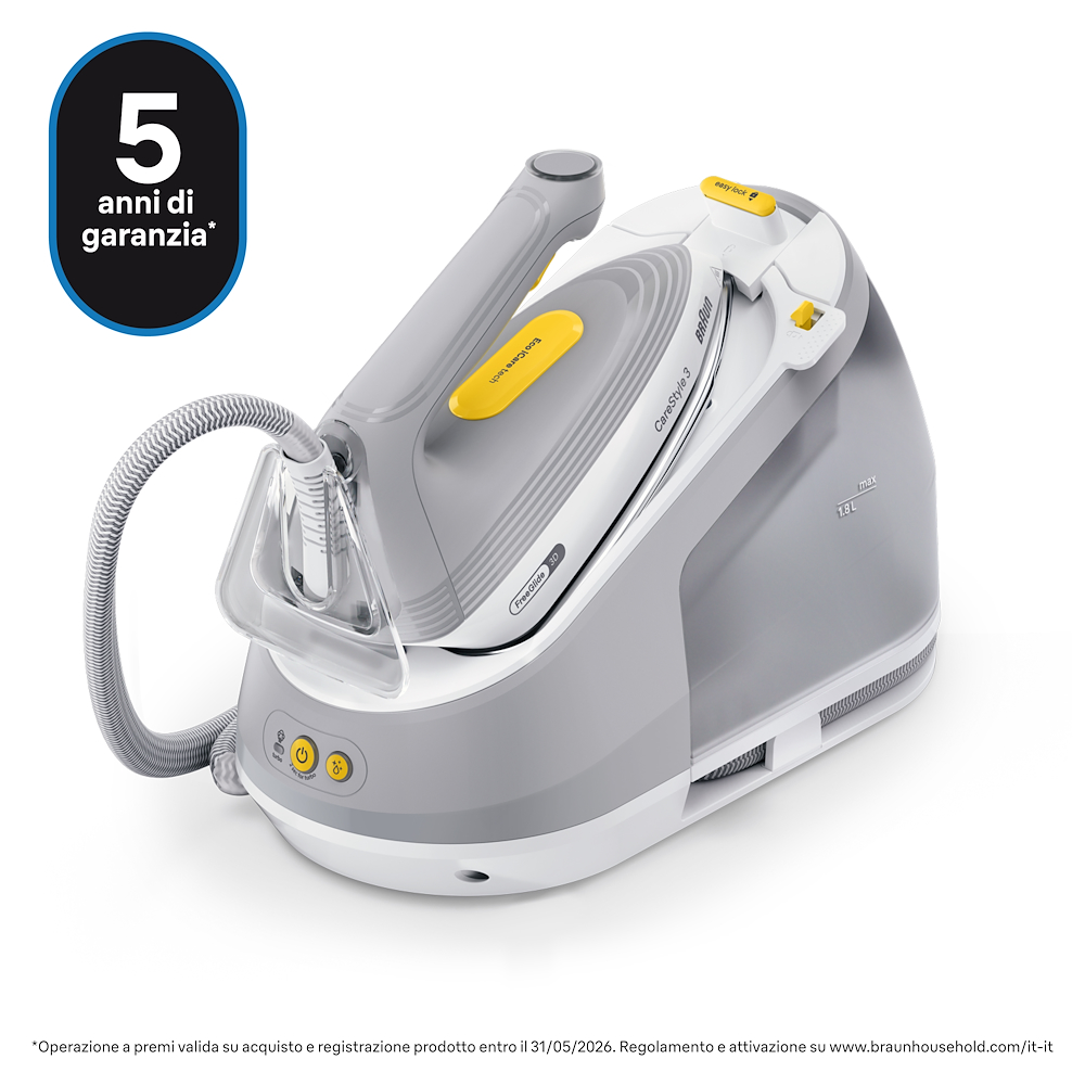 BRAUN 0128810000 - Dampfbügeleisen CareStyle 3
