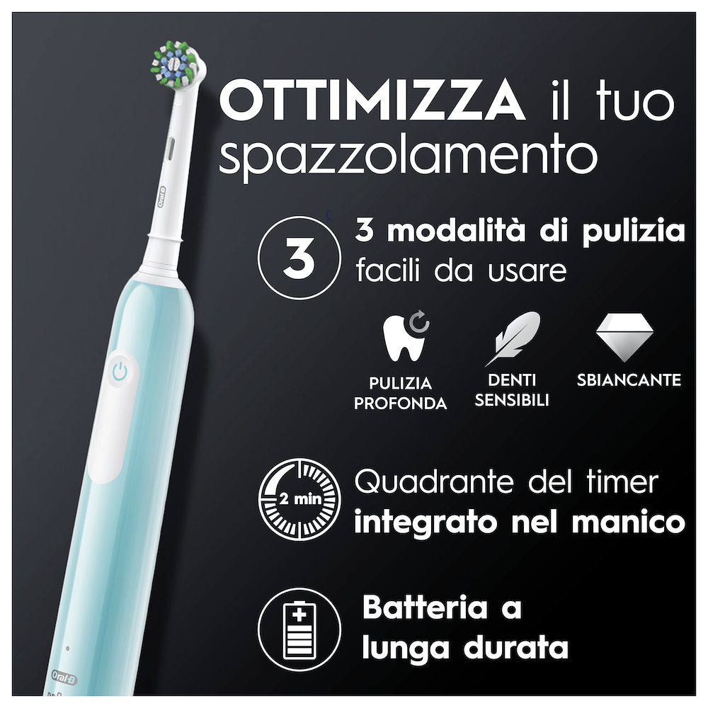 ORAL-B PRO1TURQUOISE - Oral-B Pro Series 1 Elektrische Zahnbürste Türkis