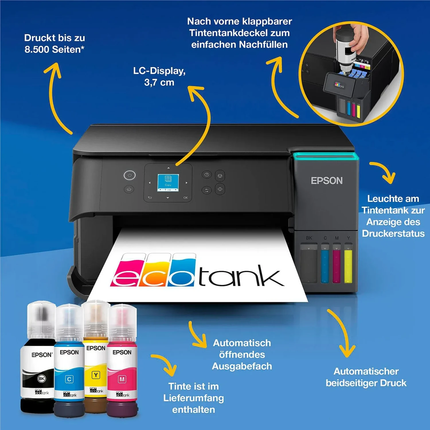 EPSON C11CL41406 - Multifunktionsdrucker A4 Inkjet