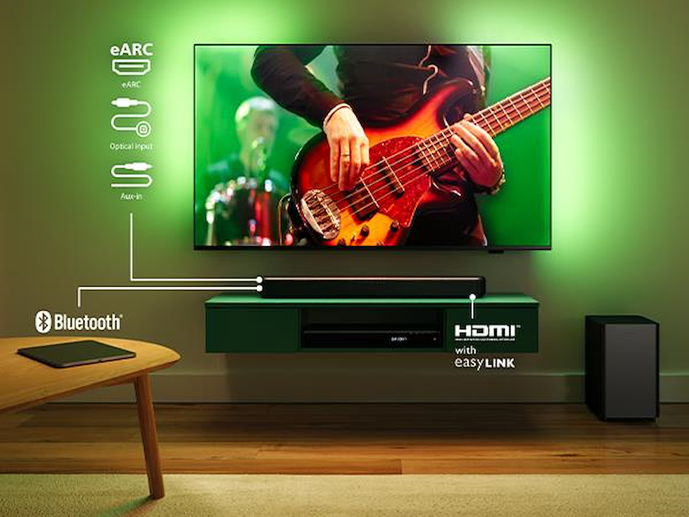 PHILIPS TAB5309 - Philips TAB5309 2.1 Soundbar mit Subwoofer