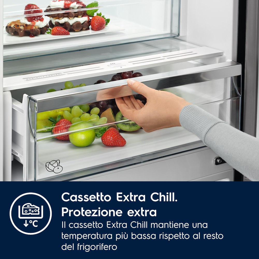 Electrolux ENA7CD18S - Einbau-Kühl-Gefrierkombination NoFrost