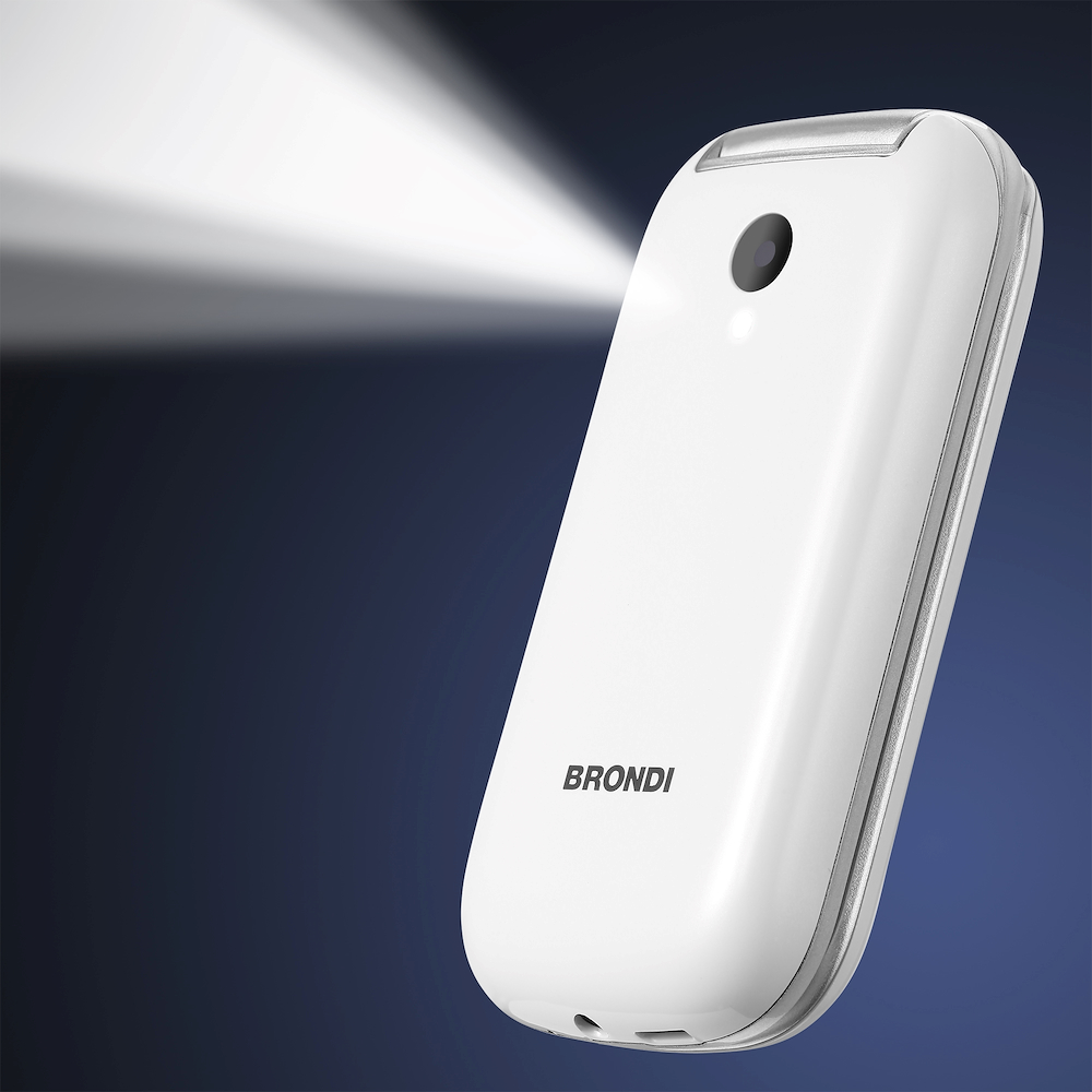 BRONDI STONEPIUBIANCO - Brondi Handy Weiß DUALSIM