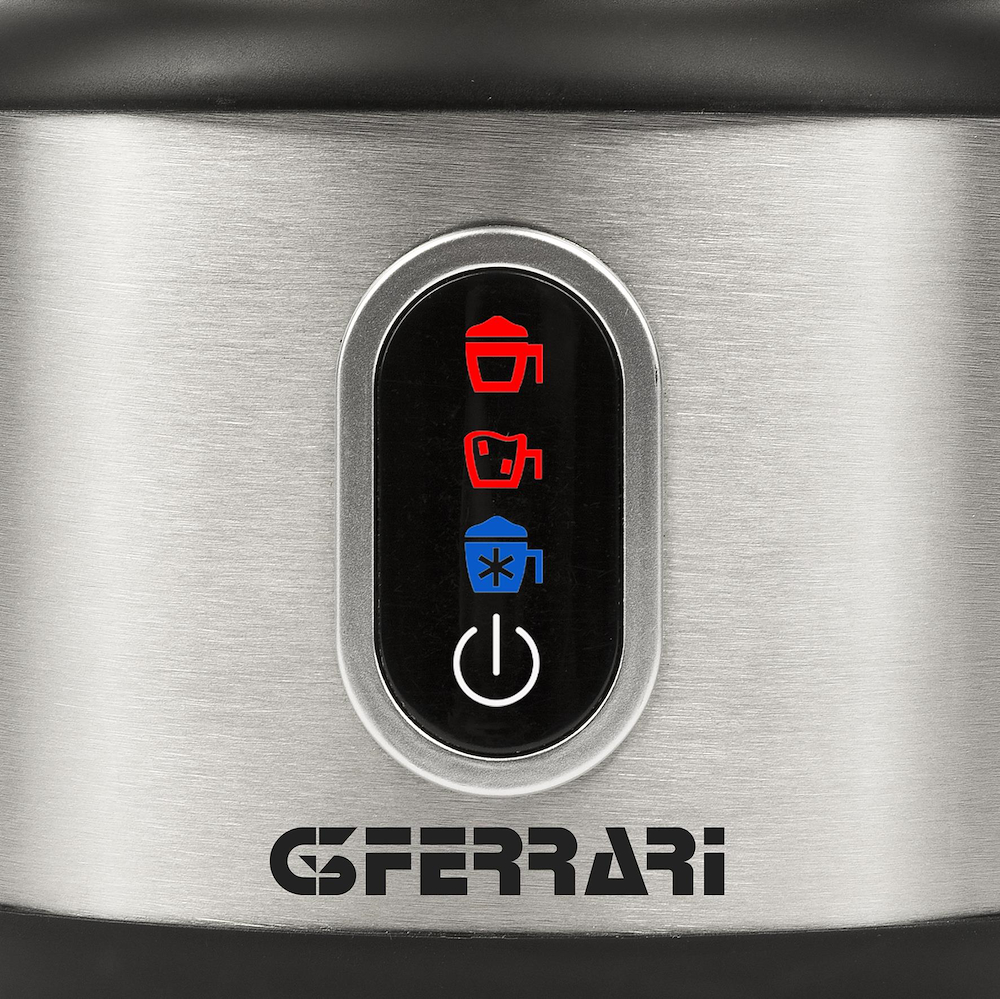 G3 FERRARI G1019800 - Milchaufschäumer 600W mit Edelstahlbecher