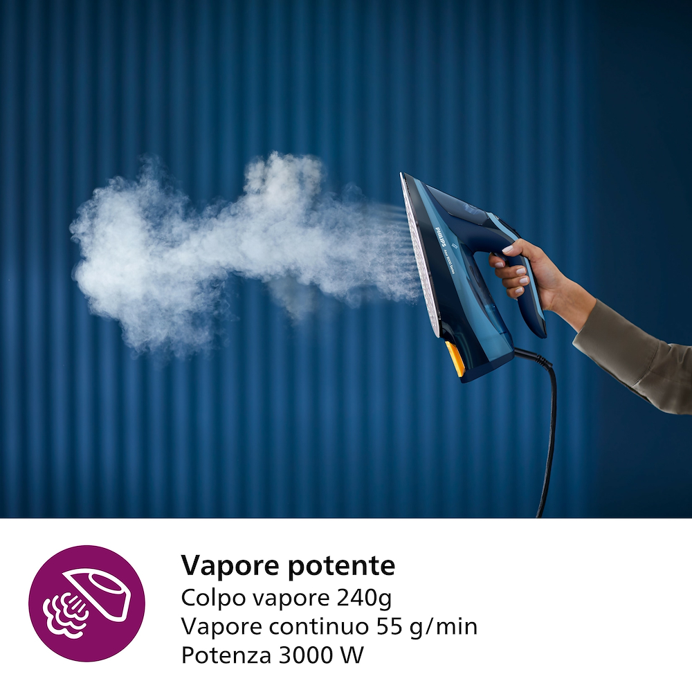 PHILIPS DST8020 - Dampfbügeleisen 3000W mit SteamGlide