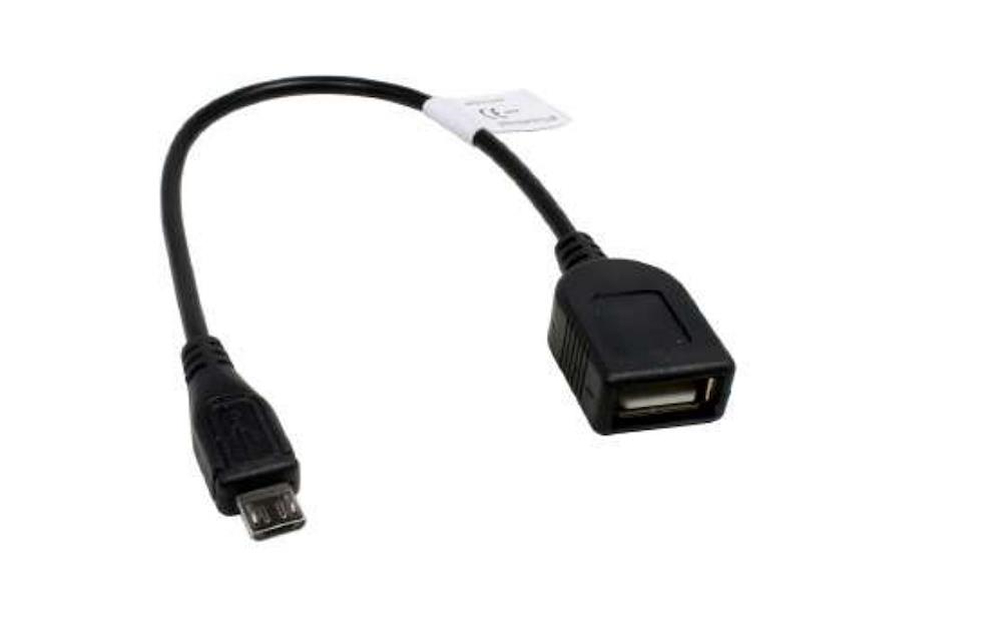 REDLINE RDL4353 - Micro USB OTG Kabel Schwarz - Kompatibel