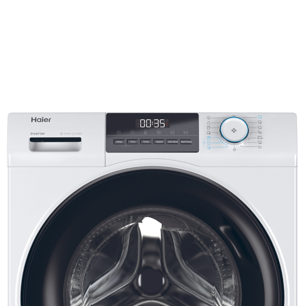HAIER HW80BP14929AS - Waschmaschine 8 kg 1400 U/min Weiß