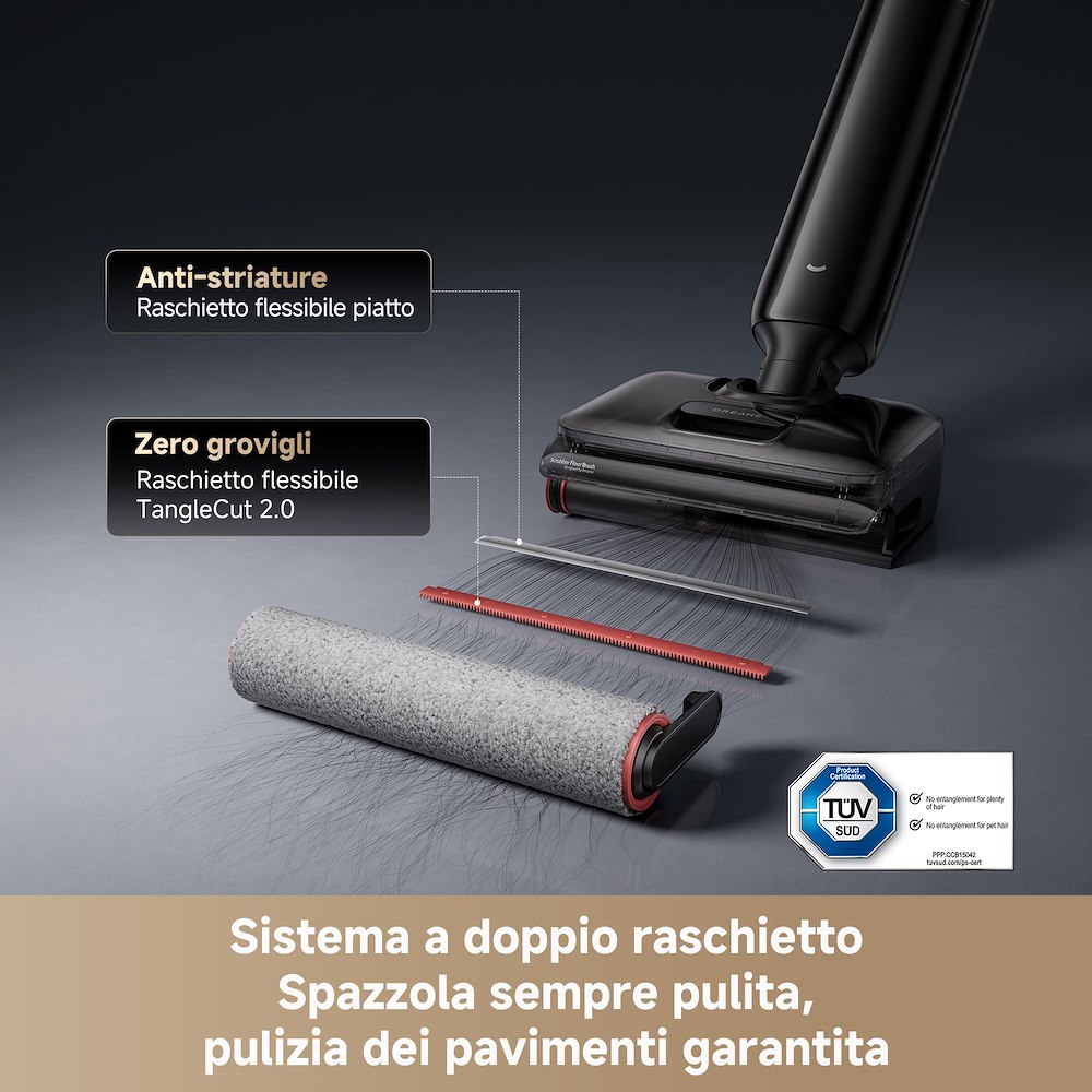 DREAME T12PRO - Wisch- und Saugmaschine Schwarz