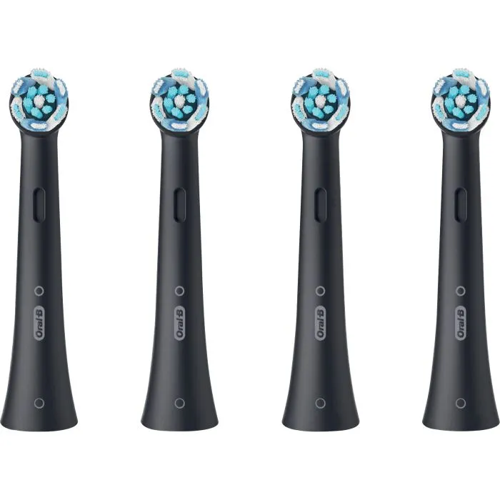 BRAUN Oral-B iO Ultimative Reinigung Black 4erErsatz-Zahnbürsten / Aufsteckbürsten