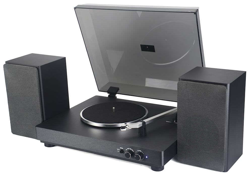 MAJESTIC TT64BK - Plattenspieler 33/45 U/min