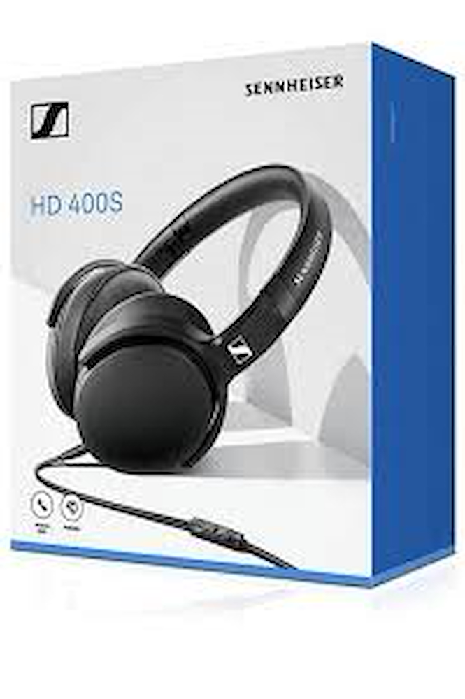 SENNHEISER HD400S - Sennheiser HD400S Over-Ear-Kopfhörer mit Mikrofon