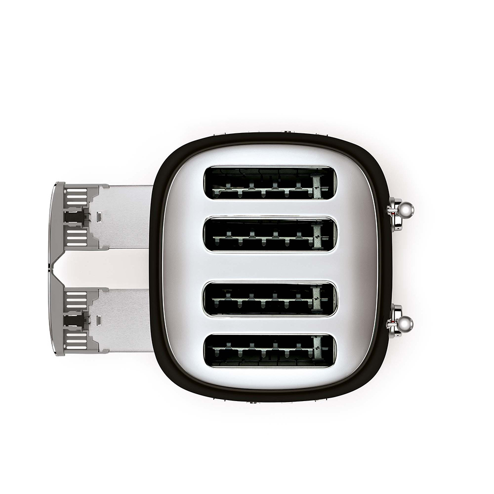 SMEG TSF03BLEU - 50's Style Toaster Schwarz