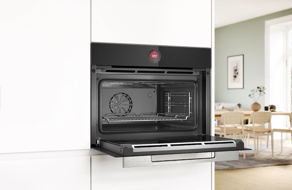 BOSCH MOBILIERI CBG7341B1 - Bosch Serie 8 Kompaktbackofen CBG7341B1 Schwarz