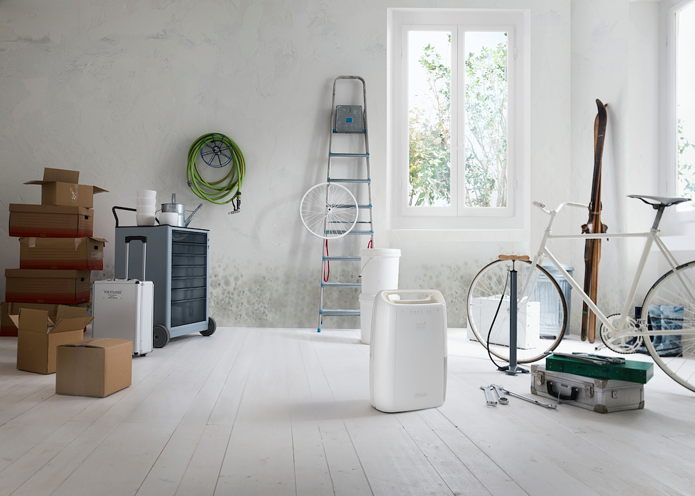 DE LONGHI DEX210SF - Entfeuchter 265W mit 10LT Kapazität