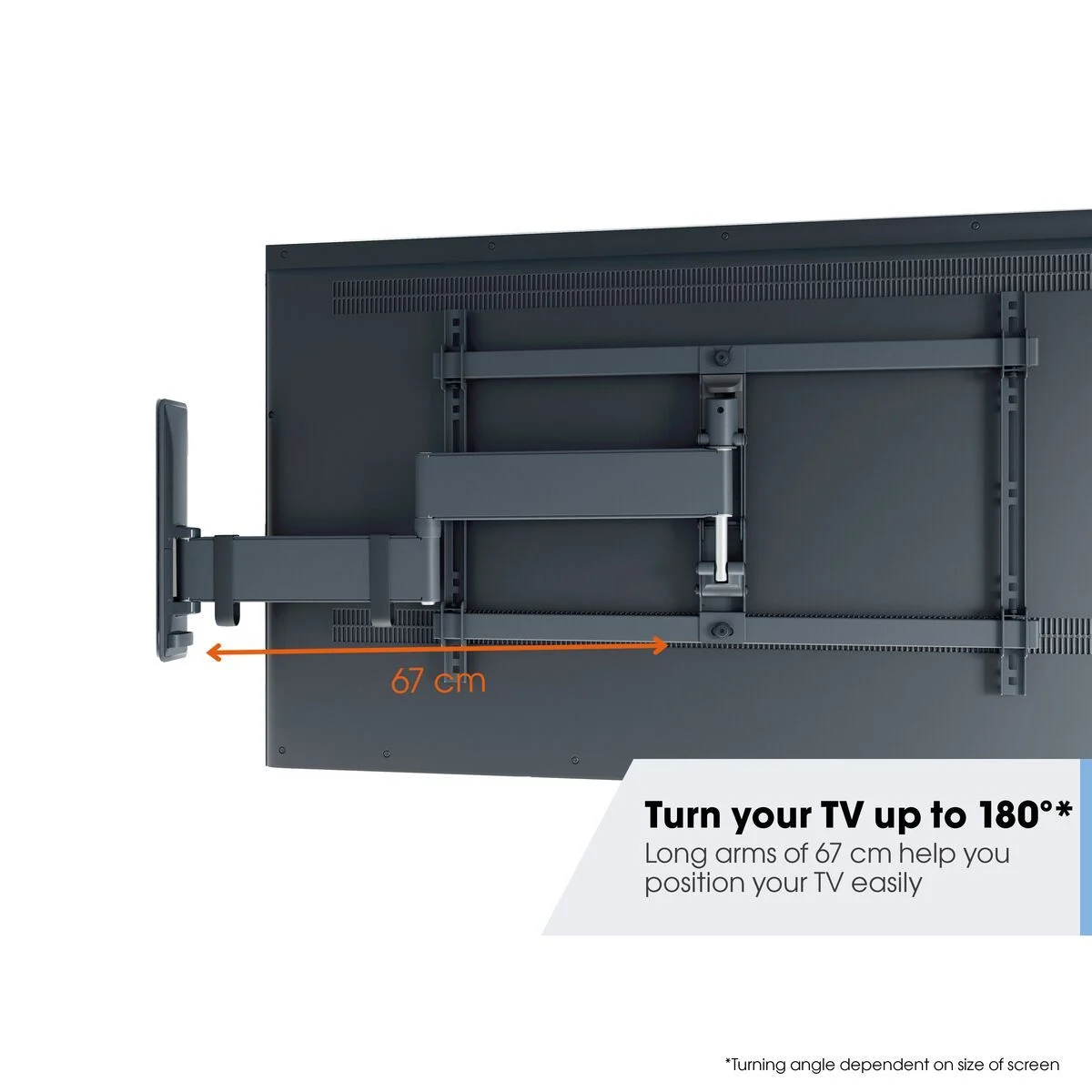 VOGEL'S TVM3643BLACK - Vogel's TVM 3643 Full-Motion TV-Wandhalterung