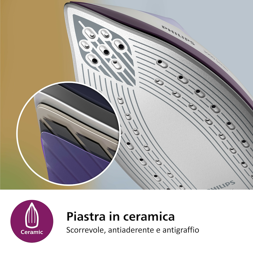 PHILIPS PSG3000 - Philips Dampfbügeleisen Serie 3000
