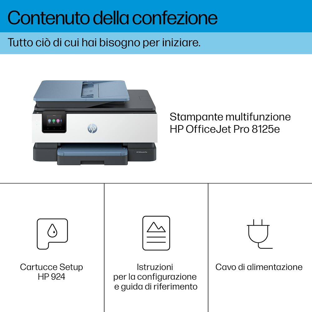 HP 405U8B - OfficeJet Pro 8125e Multifunktionsdrucker