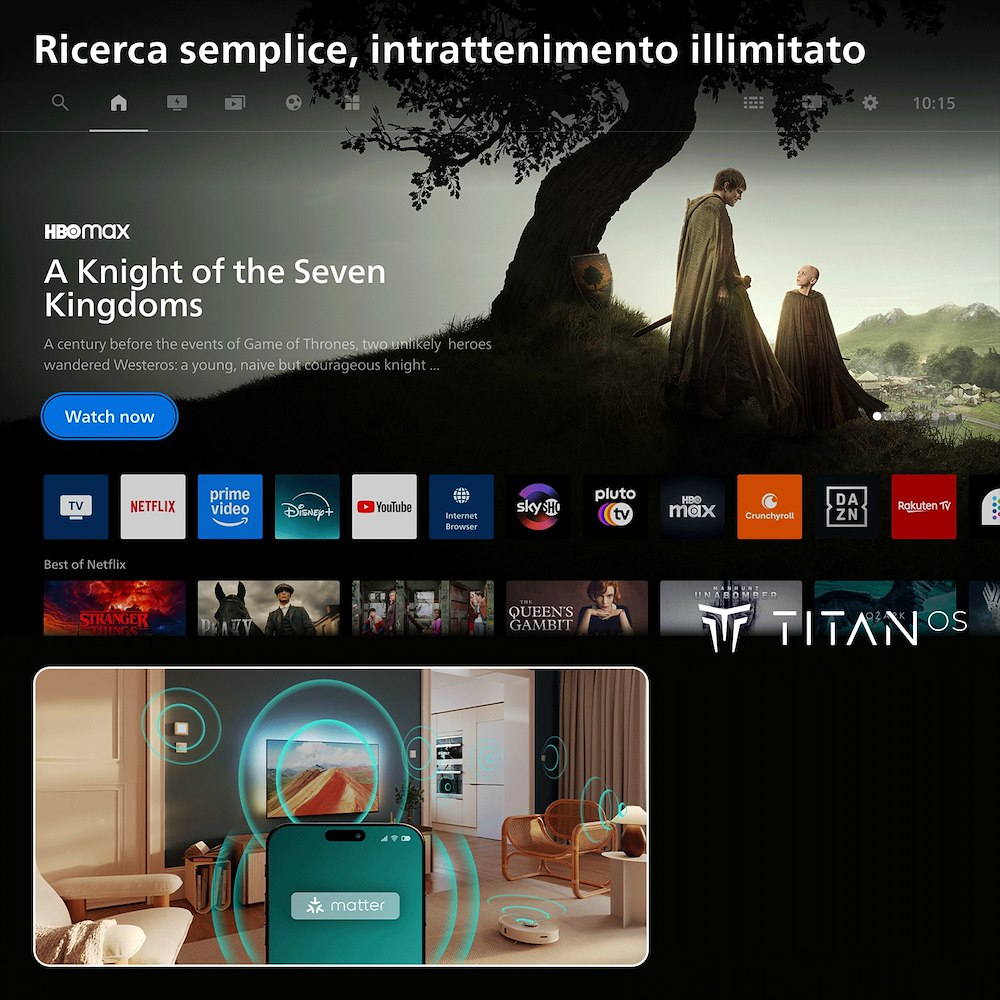 PHILIPS 65OLED761 - OLED TV 65" 4K UHD Ambilight