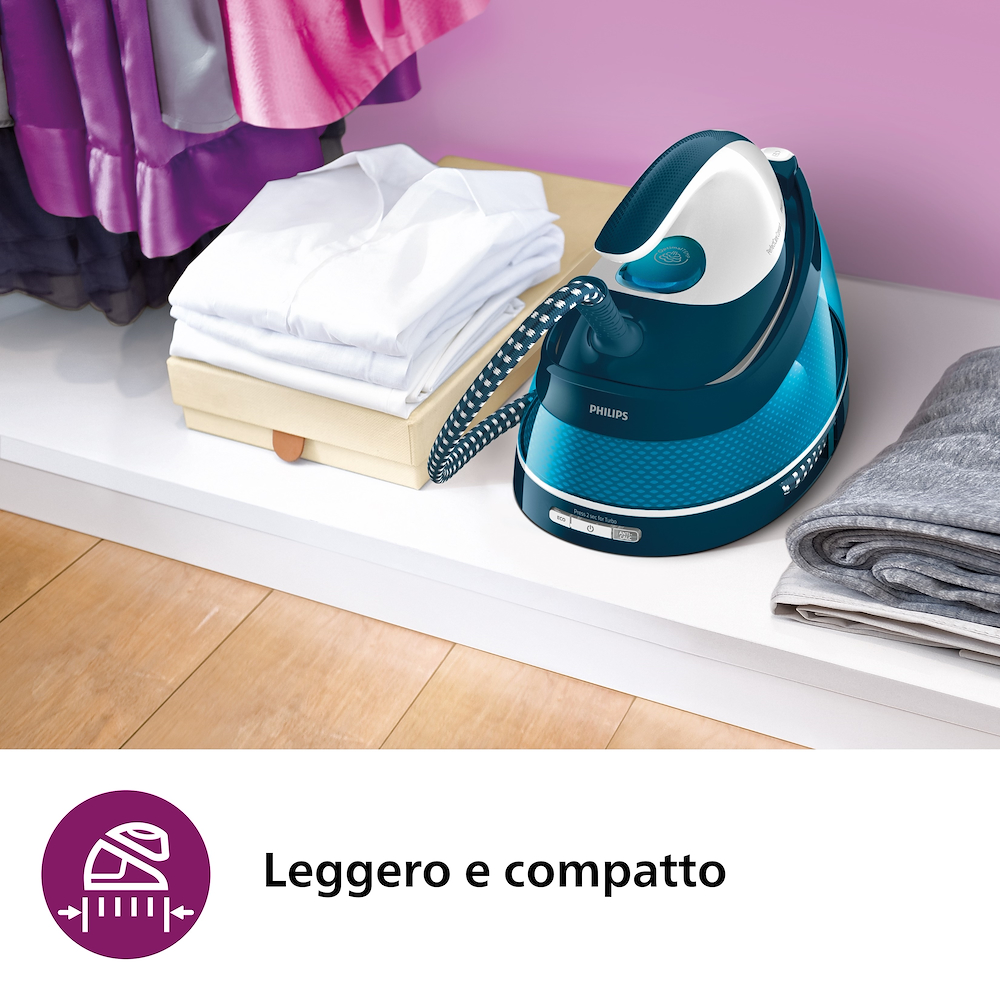 PHILIPS GC7840 - Philips PerfectCare Kompakt Dampfbügeleisen 2400W