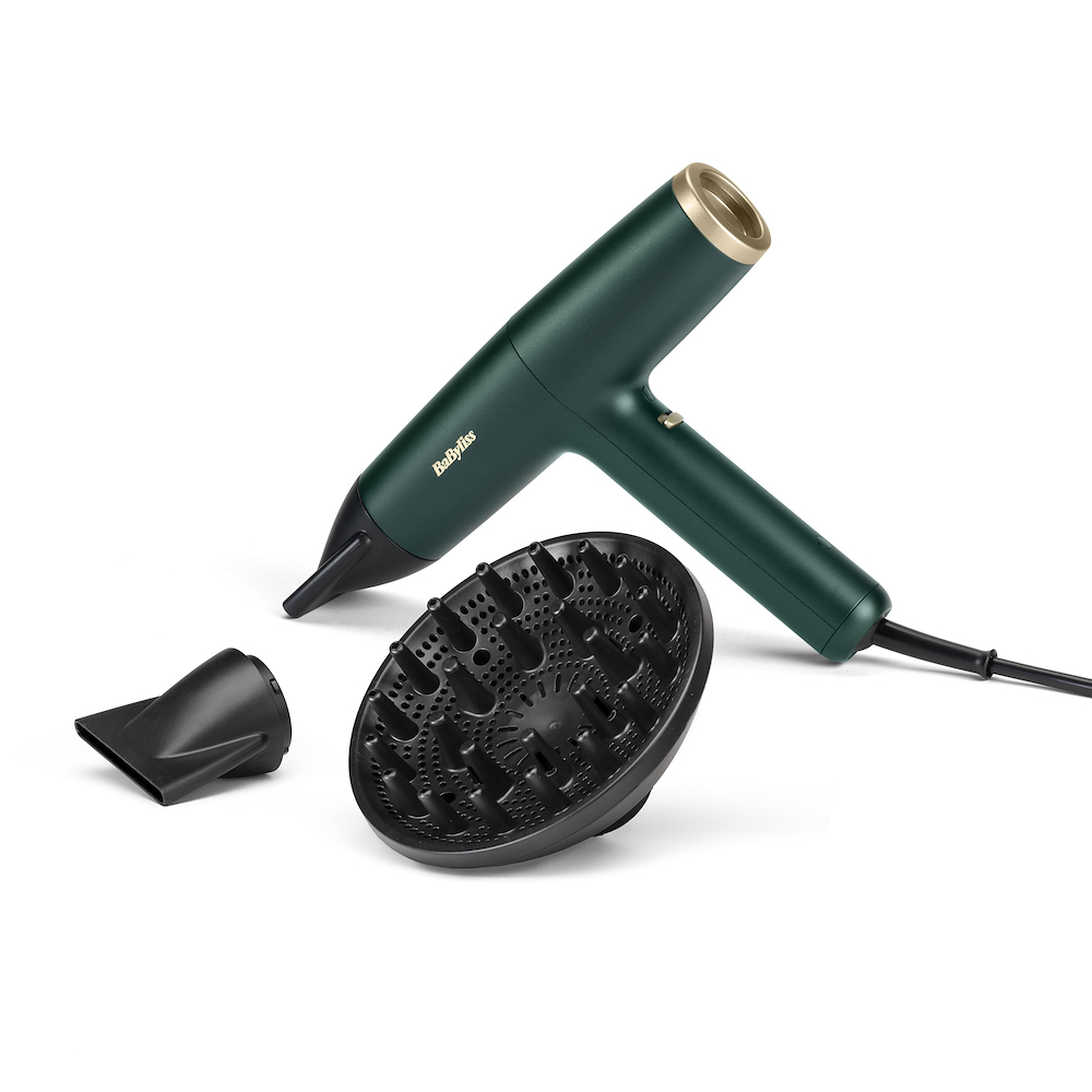 BABYLISS D6555DE - Haartrockner Air Power Pro 1700W Grün