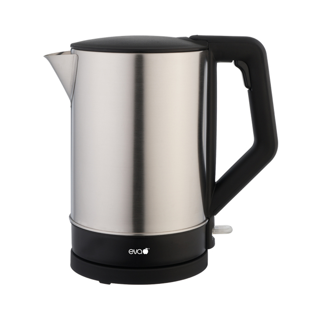 EVA EK9009 - EK9009 Wasserkocher 1,5 l Edelstahl Schwarz 2200 W
